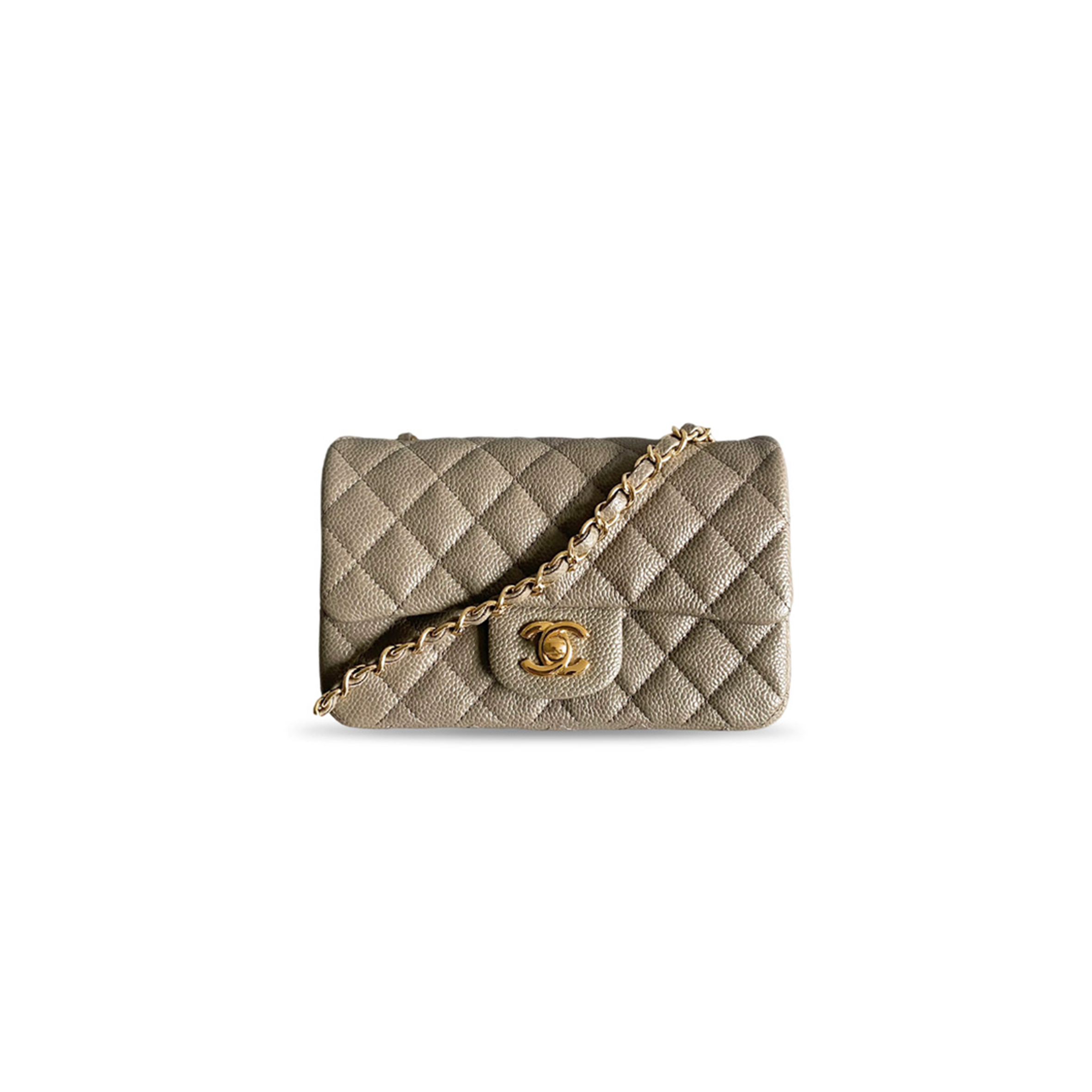CHANEL MASTER MINI CLASSIC FLAP CAVIAR CALFSKIN A01116 (20*12.5*6cm)
